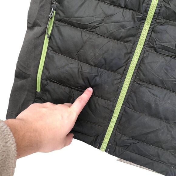 VINTAGE The North Face Jacket Puffer Coat Medium Green - Picture 5 of 15